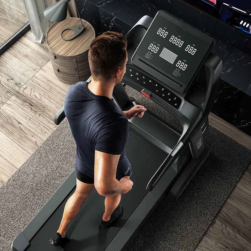 Home Use Electric Folding Treadmill 2.5hp Sport Gym Equipment Luxury Training Body Strong Cardio Training Commercial Treadmill