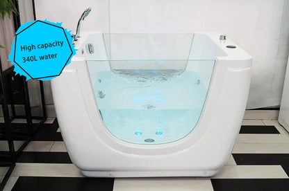 Hot selling baby spa with shower handle newborn baby tub