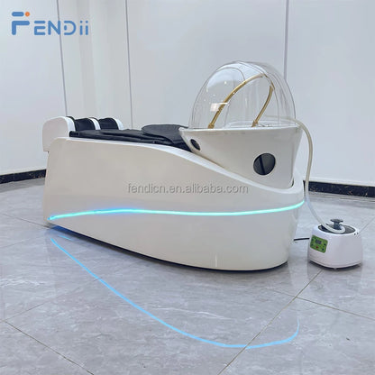 Ganzkörpermassage-Haar-Spa-Elektro-Wasserkreislauf-Shampoo-Bett für Friseursalon
