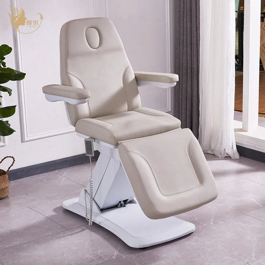 Elektrische Kosmetikliege für Massage Gesichtsbehandlung Wimpernarbeit Salonausstattung