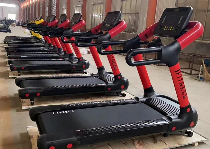 SM Top Kommerzielles Laufband, Fabrikpreis mit großem Bildschirm, individuelle Farbe und Logo, Fitnessgerät für Fitnessstudio und Zuhause