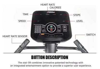 Home Use Commercial Stair Climbing Machine Electric Stair Master Gym Equipment Stair Climber Machine