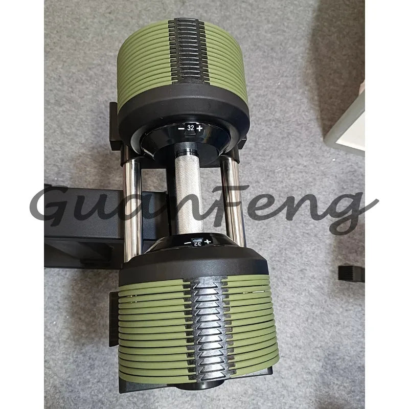 for2024 New Arrivals OEM 2.2LB Increments Adjustable Dumbbell 70LB 80LB Free Weights Gym Dumbbells Set