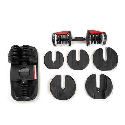 In Stock Home Gym Multi-function Cast Iron Dumbbells 24kg 40kg 52.5lbs 90 Lbs Adjustable Dumbbell Set