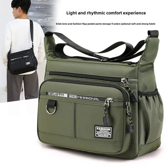 Sac à Bandoulière de Luxe pour Hommes – Design Sport &amp; Élégant, Grande Capacité