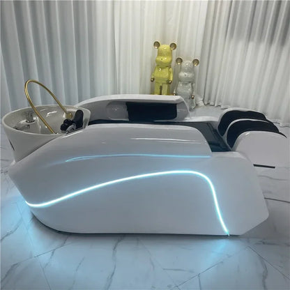 ss D Intelligentes automatisches Massage-Shampoo-Bett, Wasserzirkulation, Haarbehandlung, Schönheitssalon, Begasungs-Spülbett