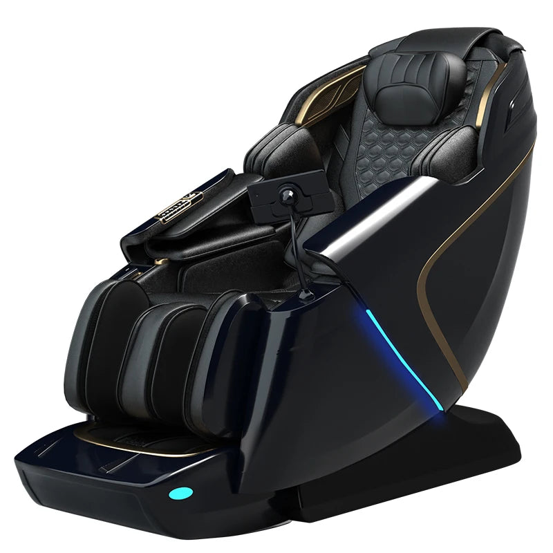 USA Lokale Lieferung 135cmSL Shiatsu 4D Heizung Airbag Zero Gravity Ganzkörpermassagestuhl Home Office Stuhl