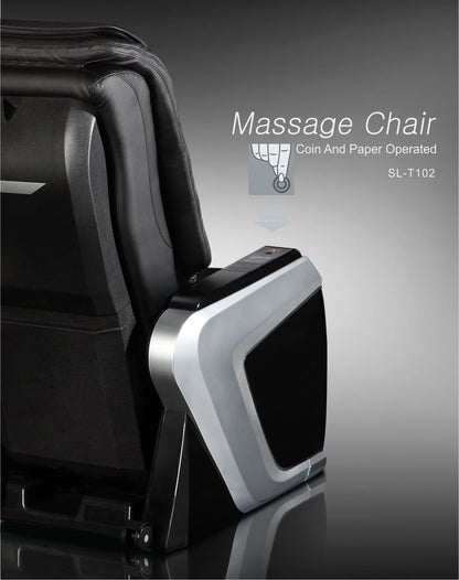Luxury IRest T102 3D Zero Gravity Coin Back Legs Waist Airbags Massage Chair with Dropshipping Service