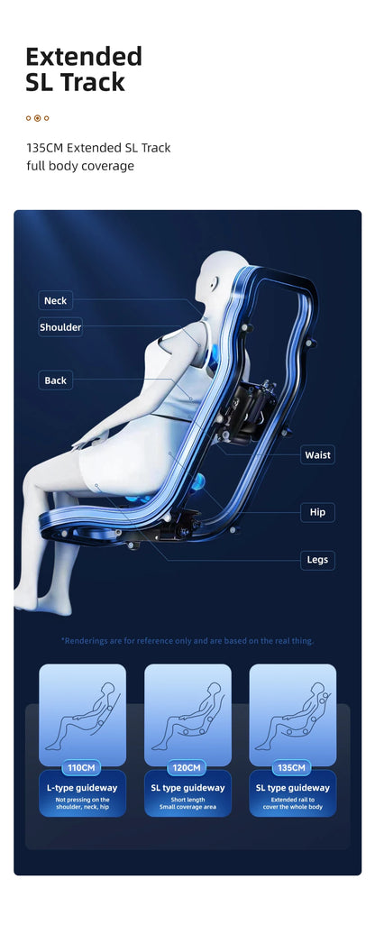 Massagesessel 5d Zero Gravity mit Heizung 2023 4d Massagesessel Kabelloses Telefonladegerät