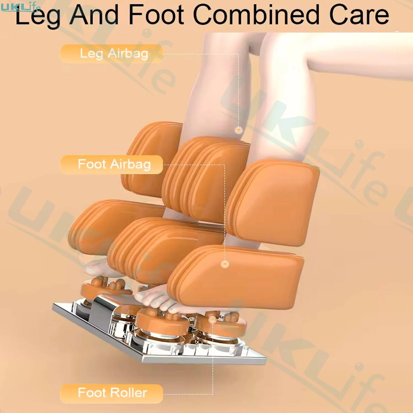 3 Year Warranty 4D SL Track Massage Chair  Zero Gravity Massage Recliner Full Body Airbag Massage Sofa Touch Screen Office chair