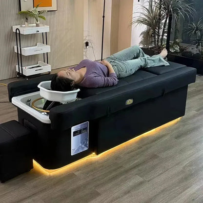Fabrik maßgeschneidertes Haarwaschbett für Friseursalons, Kopfmassagen, Pediküre, Fußmassagen, Haarwaschstühle.