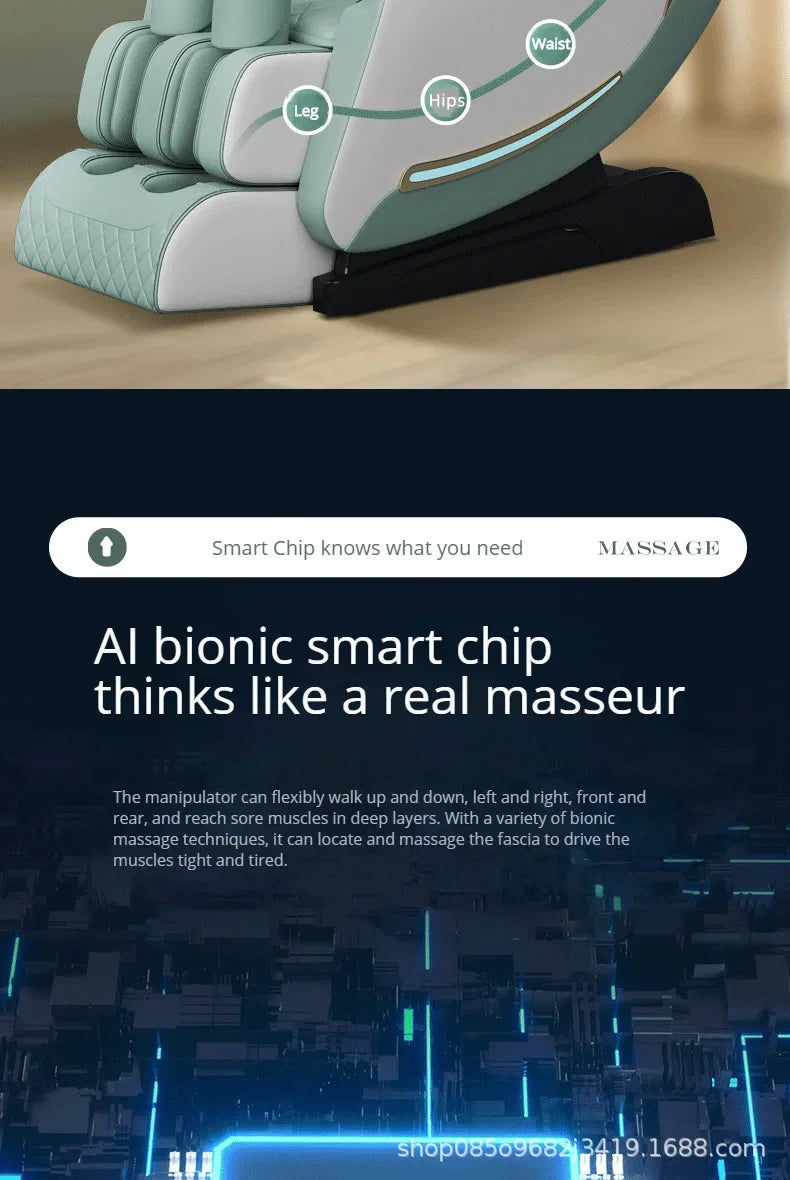 Smart Home Vollautomatischer Zero-Gravity-Massagesessel Multifunktions-Weltraumkapsel-Massagesofa Großhandel