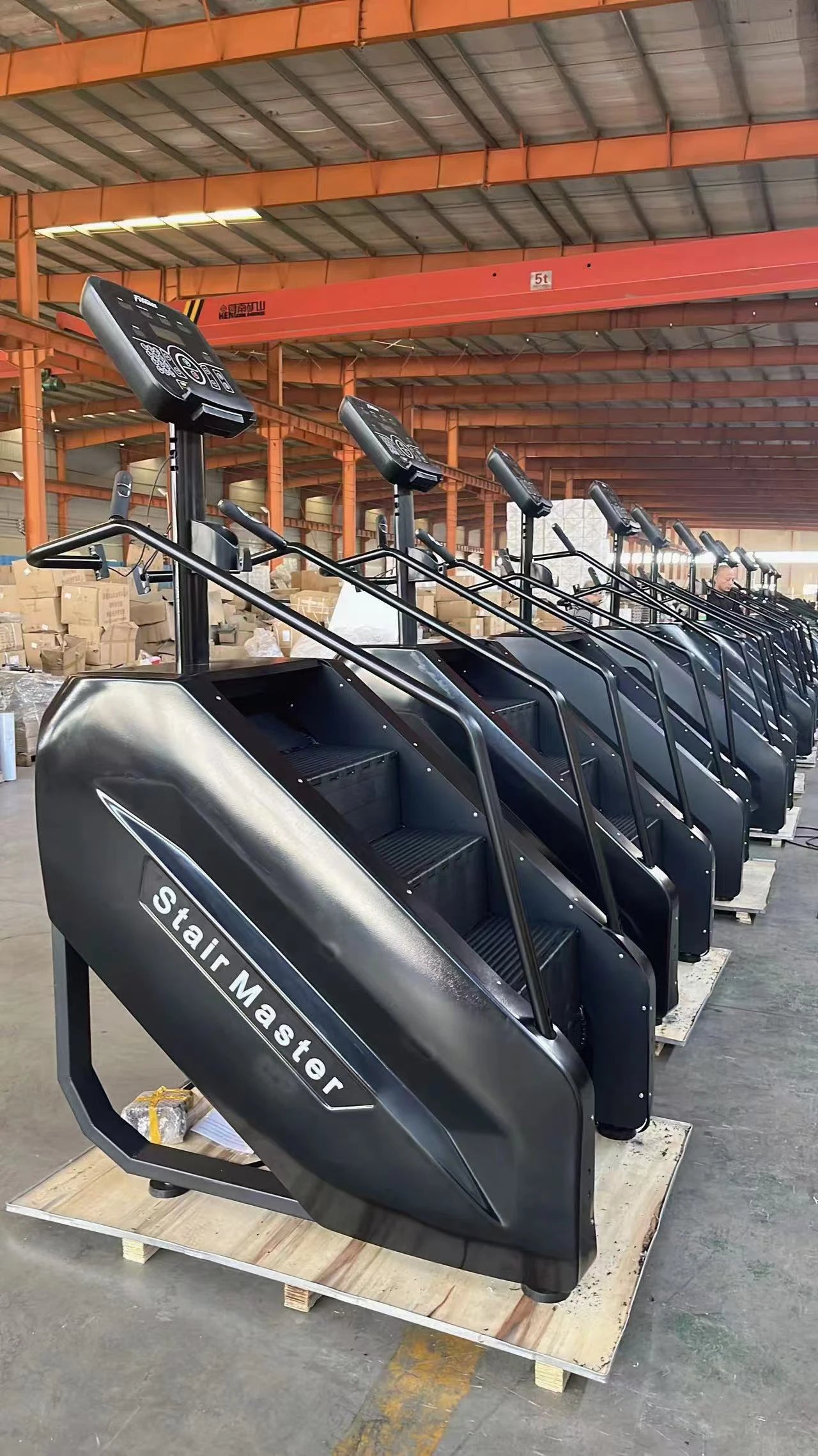Popular Electric Aerobic Stair Master Gym Exercise Stair Climbing Machine Home Fitness Cardio Training Training Stair Climbers