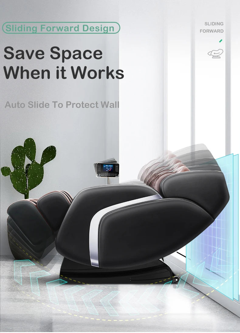Jare B5 Großhandel OEM ODM Fabrikpreis Heißer Verkauf Luxus Leder Zero Gravity Elektrischer Ganzkörper-Massagesessel