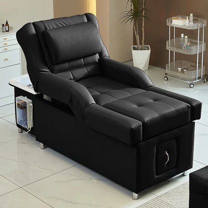 Modern Beauty Salon Back Lift Hair Washing Massage Head Spa Foot Pedicure Shampoo Bed