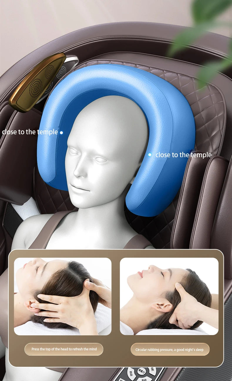 New Music Full Body Remote Simple Zero Gravity OEM Premium Malaysia Massage Chair With Voice Control