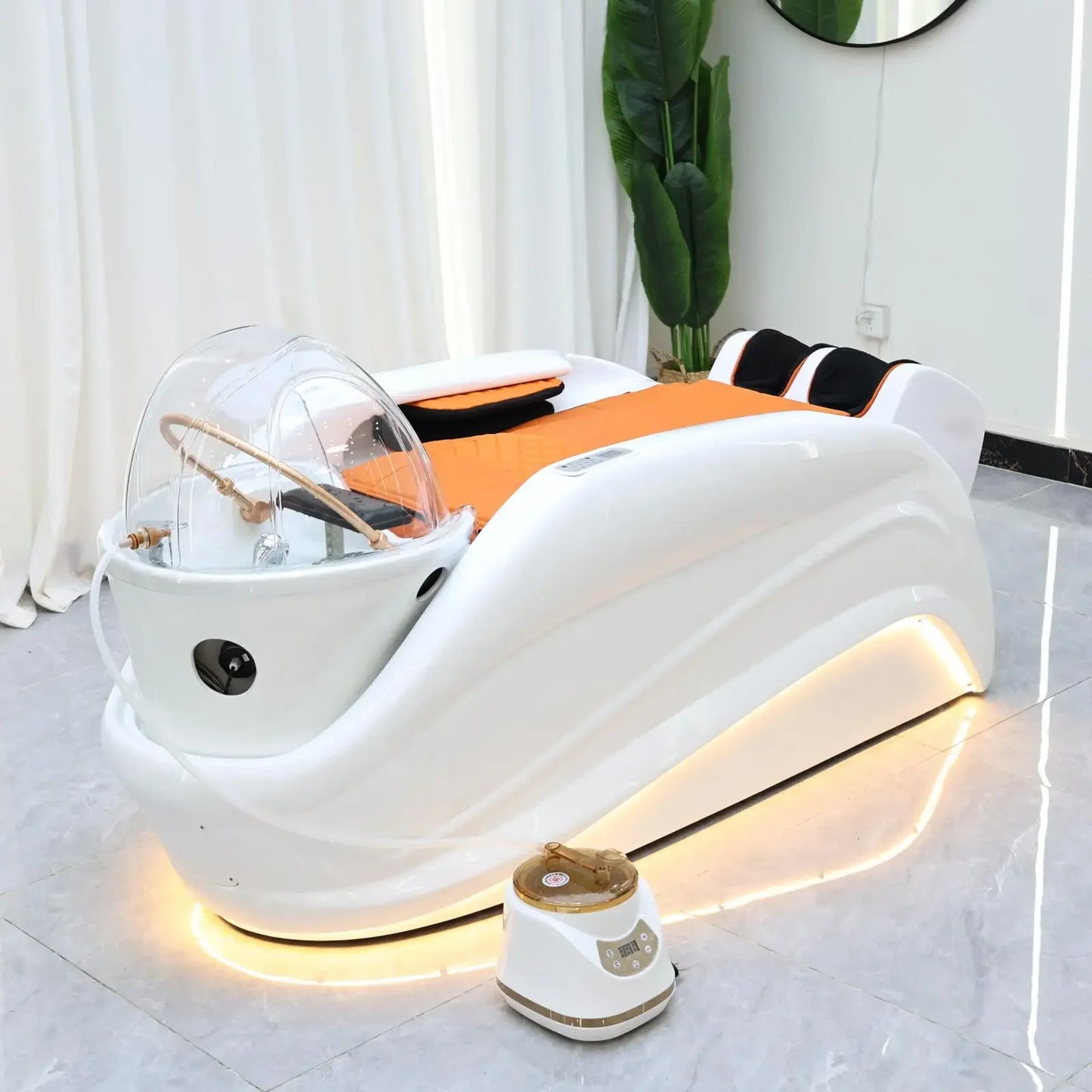 2026 Premium Smart Massage Shampoo Bed Hair Washing Table Luxury Salon Head SPA Furniture Comfortable Massage Table
