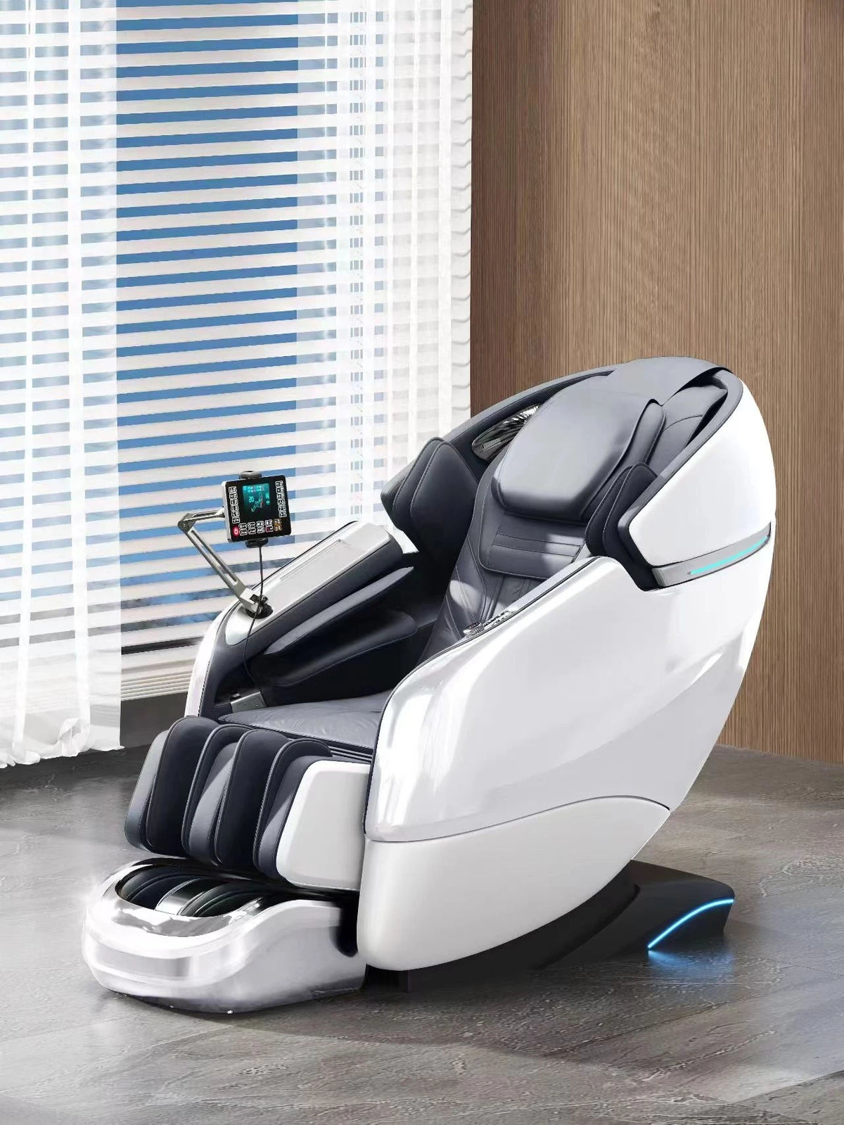 Massagesessel 5d Zero Gravity mit Heizung 2023 4d Massagesessel Kabelloses Telefonladegerät