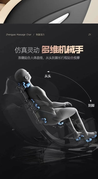 Massagesessel TKT Home Ganzkörper-Massagegerät mit Schwerelosigkeitsfunktion Massage-Sofa Geschenk
