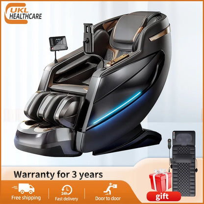 2026 MAX6D Dual-Core Jade-Massagesessel mit Wadenmassage, 152 cm Dual-SL-Schiene, KI-Sprachsteuerung, Schwerelosigkeitsmodus