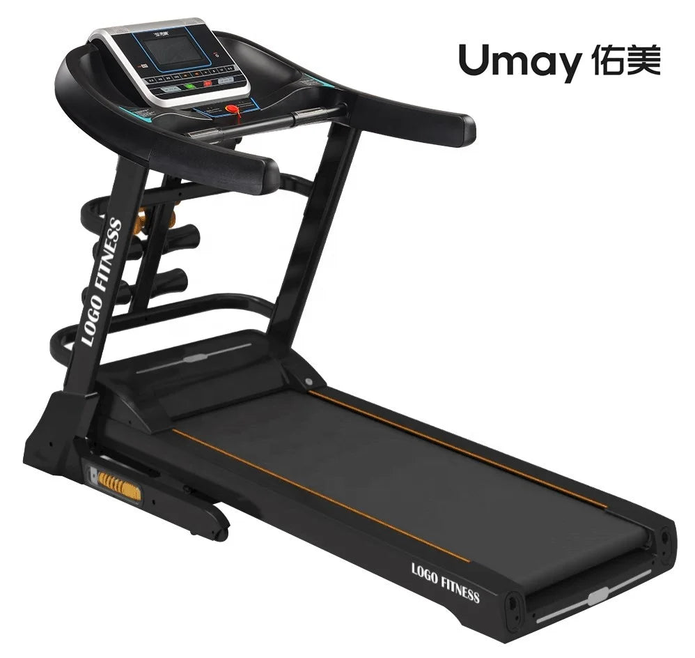 Multifunktionales Cardio-Fitness-Laufband, klappbares elektrisches Motorlaufband