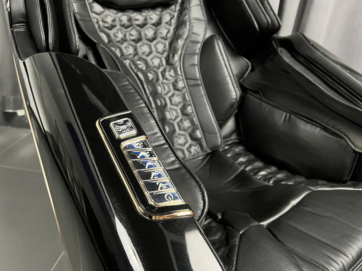 4D Zero Gravity Massage Chair with SL-Track/AirBag & 3D Body Scan - Dual Core Electric Recliner Sofa for Home Office