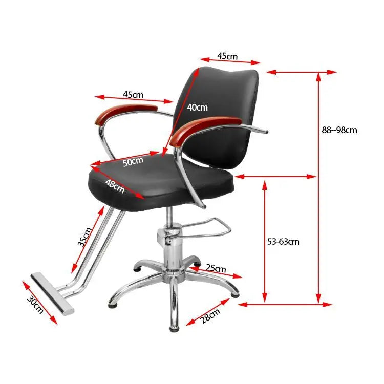 Großhandel Einfache Friseursalon-Ausstattung Barbier-Stühle Friseurstühle Styling-Stuhl für Friseurladen
