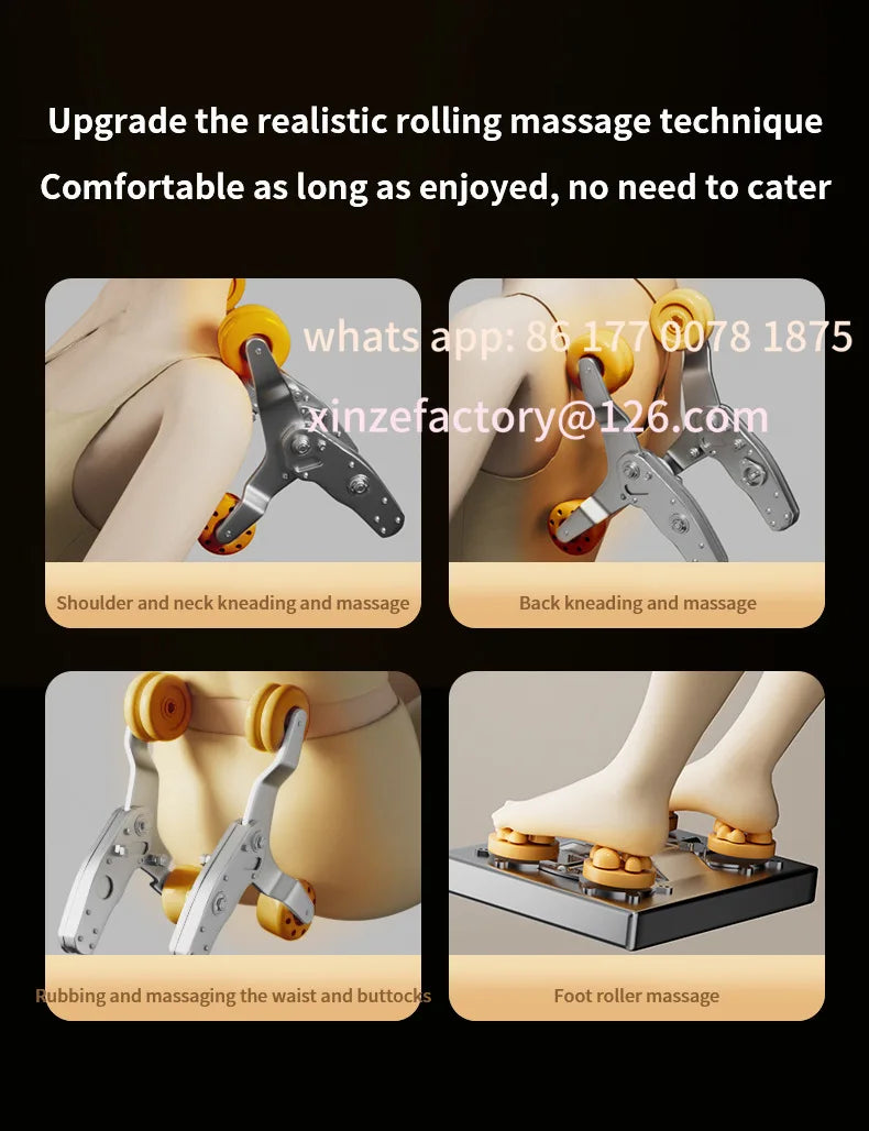 Customizable Massage Chair Home Multifunctional Voice Space Capsule Full Body Electric Massage Sofa Chair