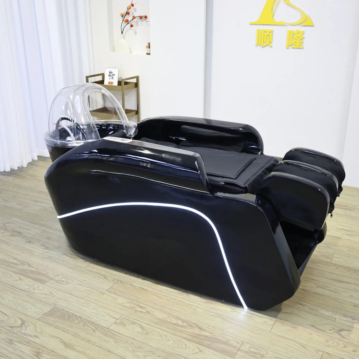 Head SPA Hydrotherapy Automatic Massage Shampoo Bed Hair Salon Furniture Massage Table Health store Equipment Factory Direct