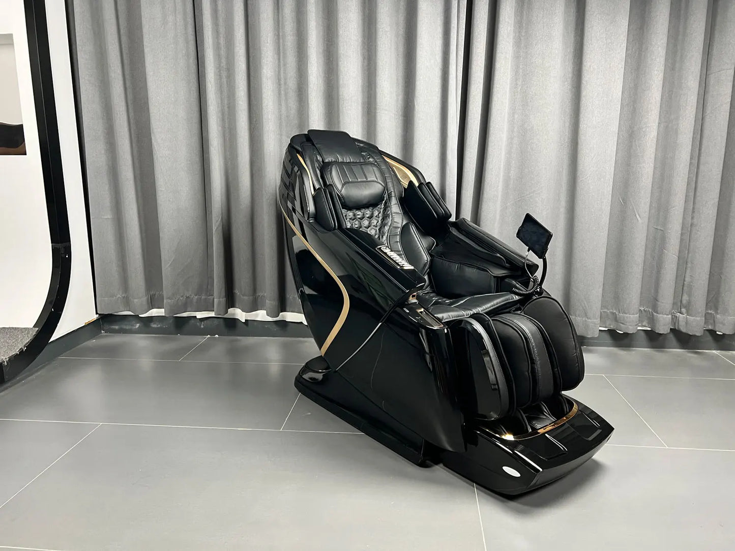4D Zero Gravity Massage Chair with SL-Track/AirBag & 3D Body Scan - Dual Core Electric Recliner Sofa for Home Office