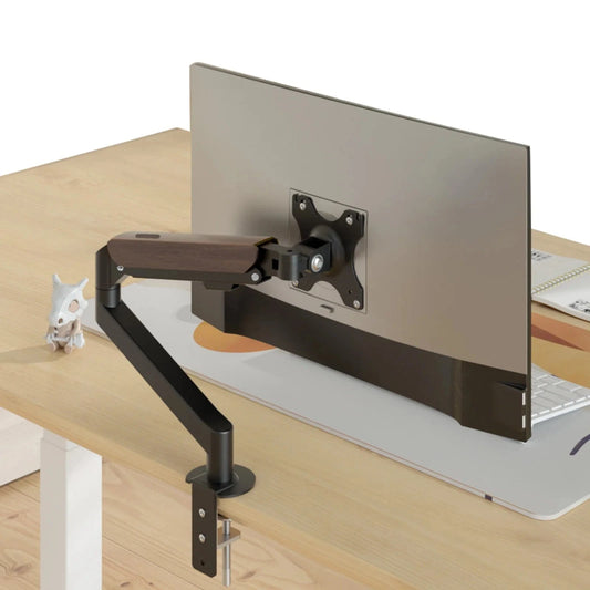 M5 Gas Spring Monitor Arm – Full Motion Desk Mount for LCD/LED Screens, Adjustable Stand Bracket