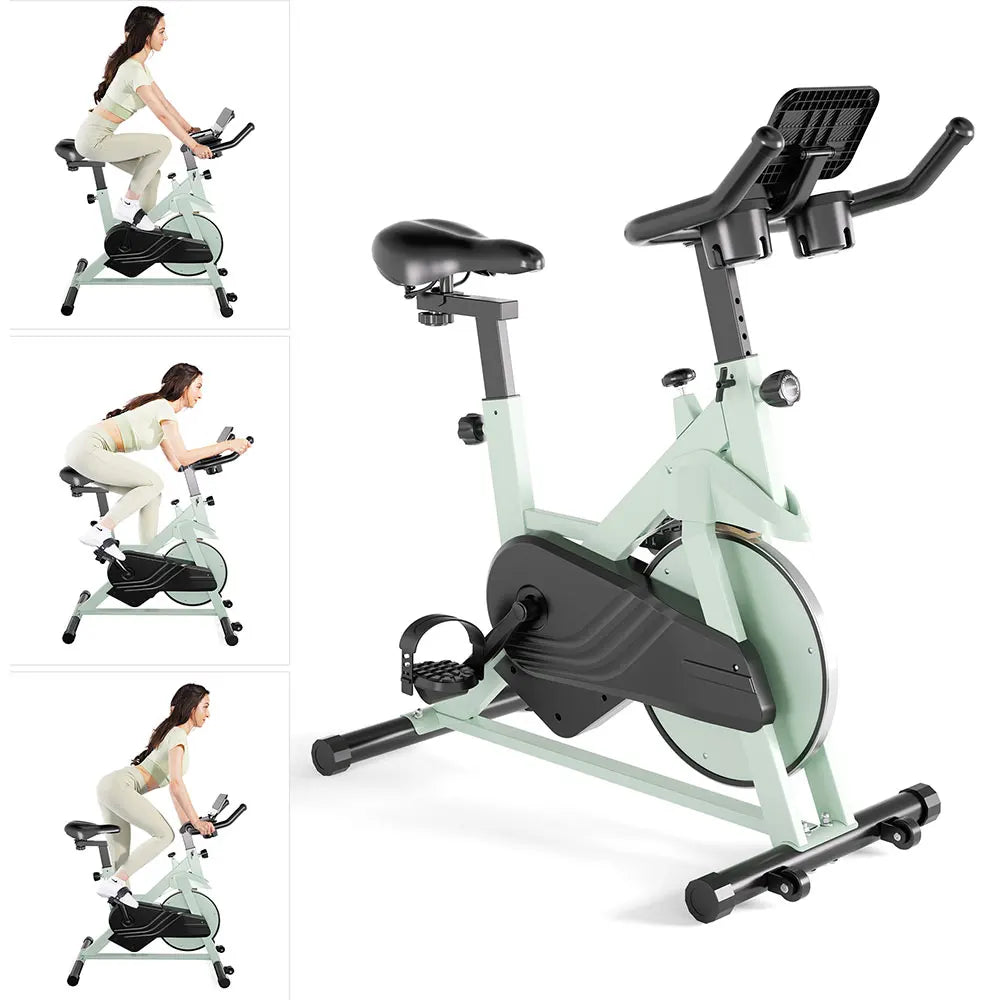 Superun Heimtrainer, Standfahrrad mit 32-stufigem Magnetwiderstand für Zuhause, geräuscharmes Trainingsfahrrad für den Heimgebrauch