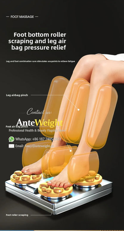 Fauteuil de massage électrique SL-Track, capsule spatiale compacte, massage automatique du corps entier |   Fauteuil inclinable multifonction pour la maison