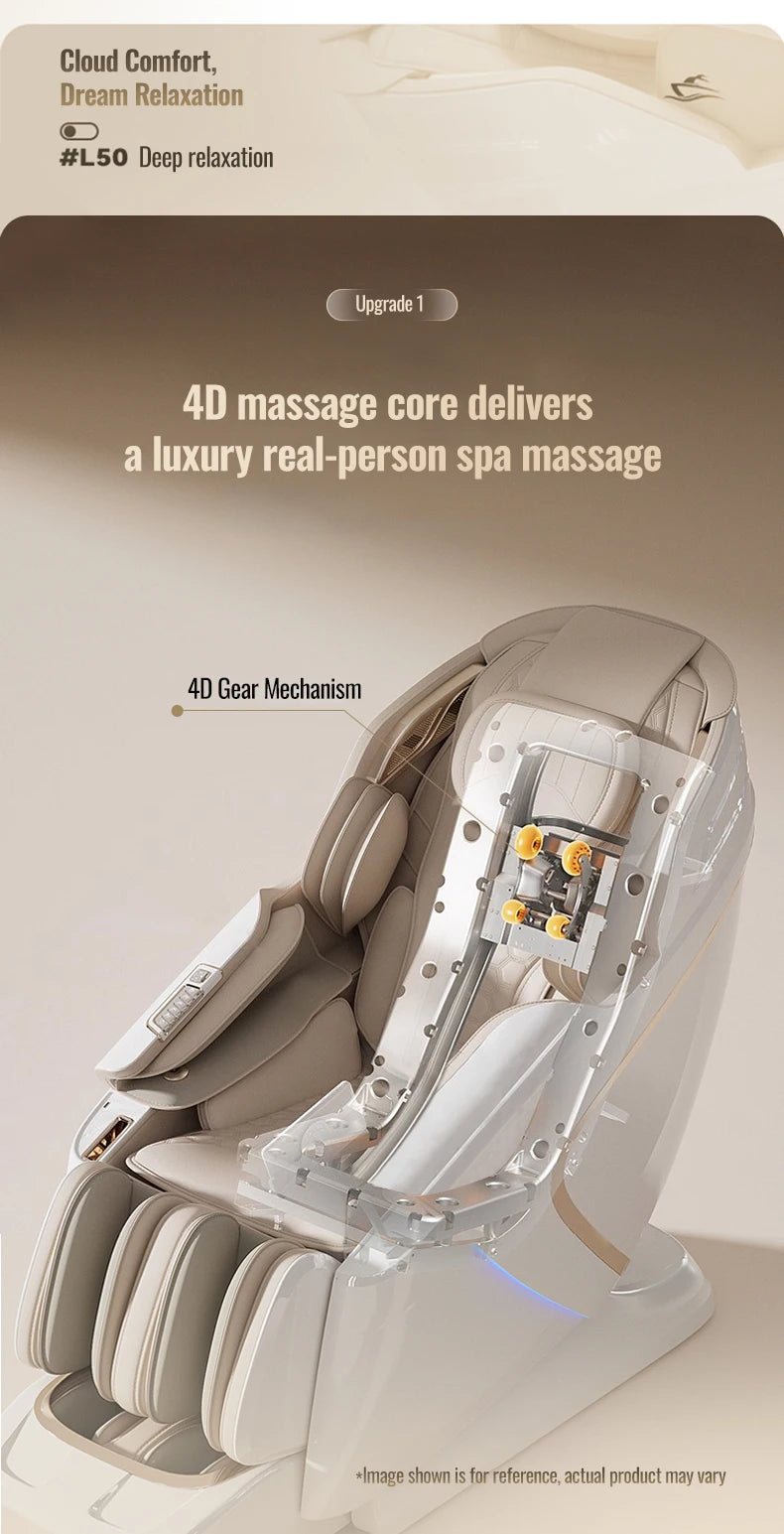 2026 Künstliche Intelligenz Gesundheitswesen Produkte Ganzkörper 4D Schwerelosigkeit Luxus S L Track Massagesessel