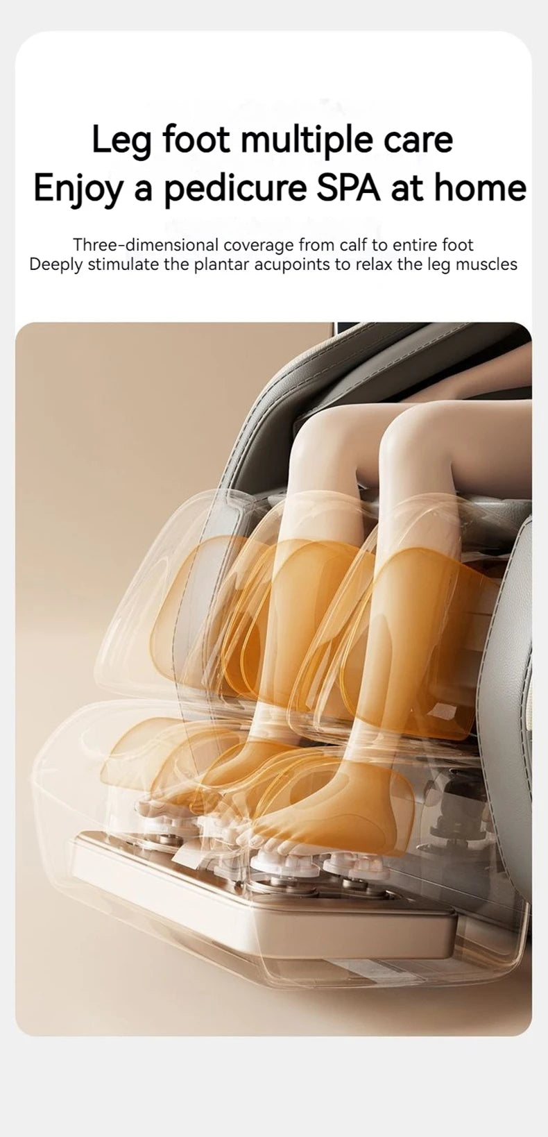 massage chair full body with airbag 3D Zero Gravity Massage Chair with Heat Therapy Foot Roller Bluetooth Music massage sofa