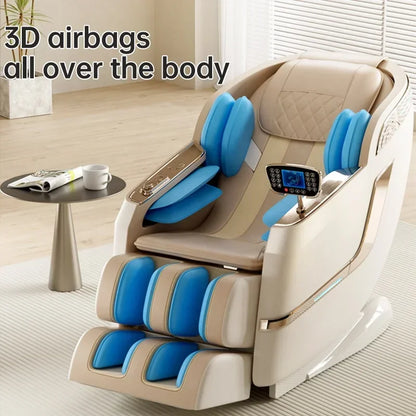 Massagesessel Luxusdesign SL Dual Track Touch Voice Armlehnen Drei Steuerungsmethoden Kabelloses Laden
