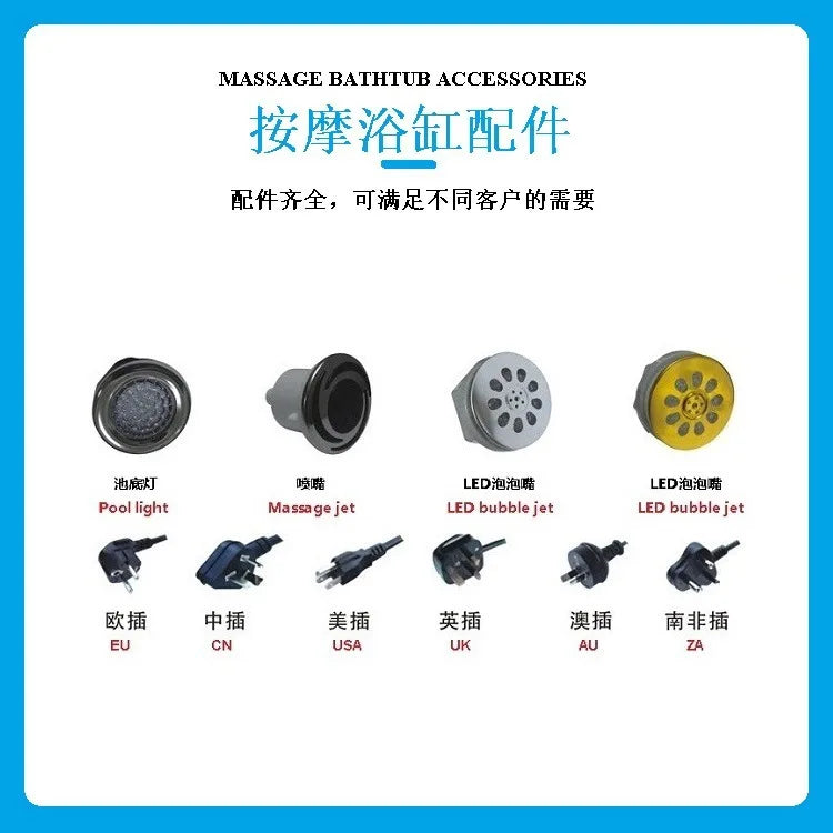 Outdoor swimming spa pool massage whirlpool& bathtub for 8 people 3560mm