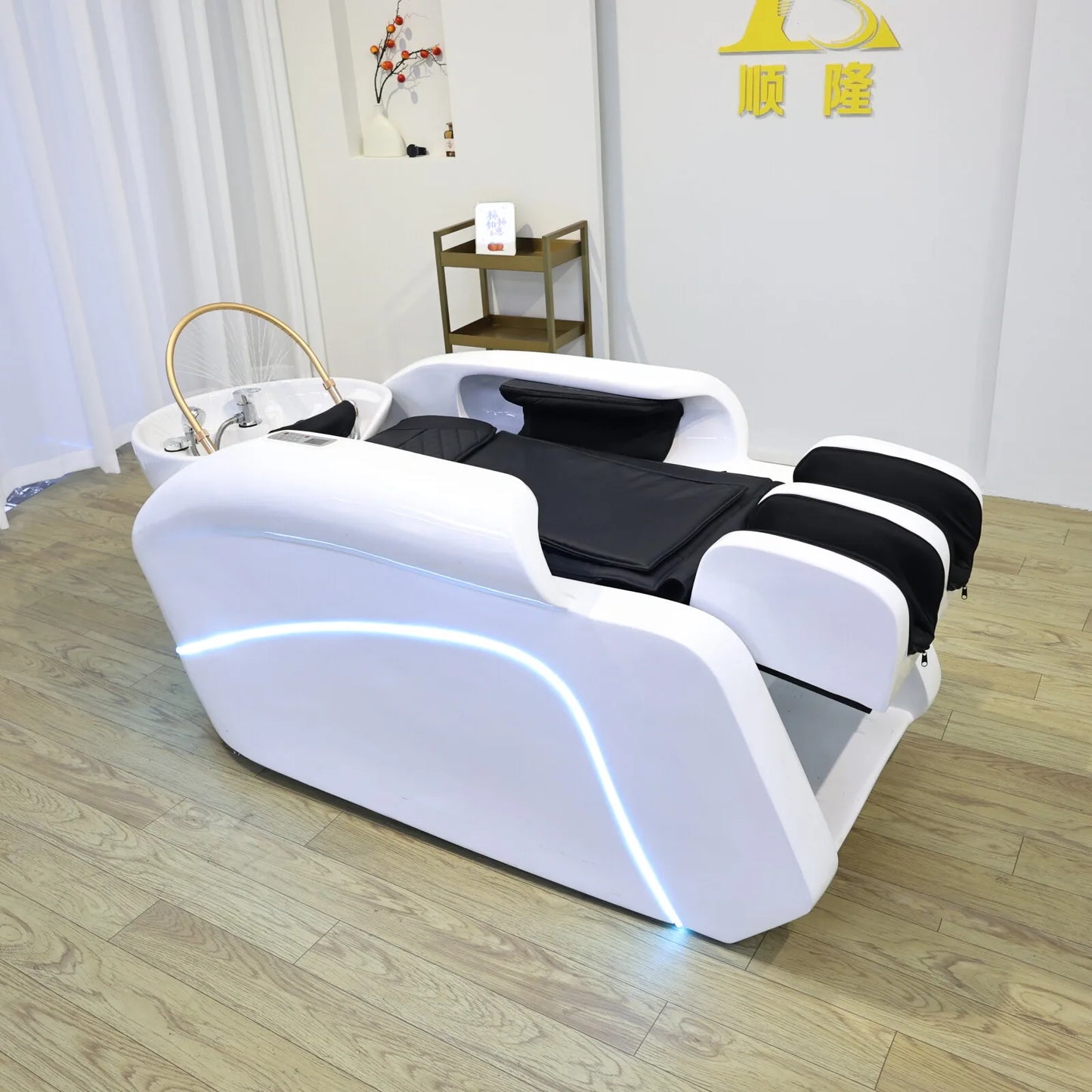 Head SPA Hydrotherapy Automatic Massage Shampoo Bed Hair Salon Furniture Massage Table Health store Equipment Factory Direct