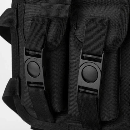 2025 Hip-Hop Streetwear Chest Bag – Unisex Tactical Vest Backpack with Multi-Function Pockets for Sport &amp; Travel