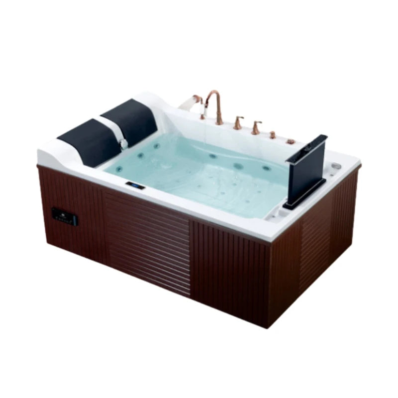 Air Jet Bubble Hydro Tub Whirlpool Spa Badewannen Hydrorelax Jets Whirlpool Spa Hot Tube Outdoor Jer mit TV Acryl Massage