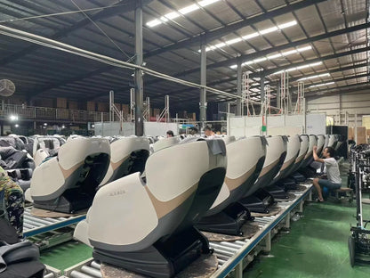 2025.China Best 0 Gravity Electric 3d 4d Sl Track Salon Massage Chair Full Body Bed