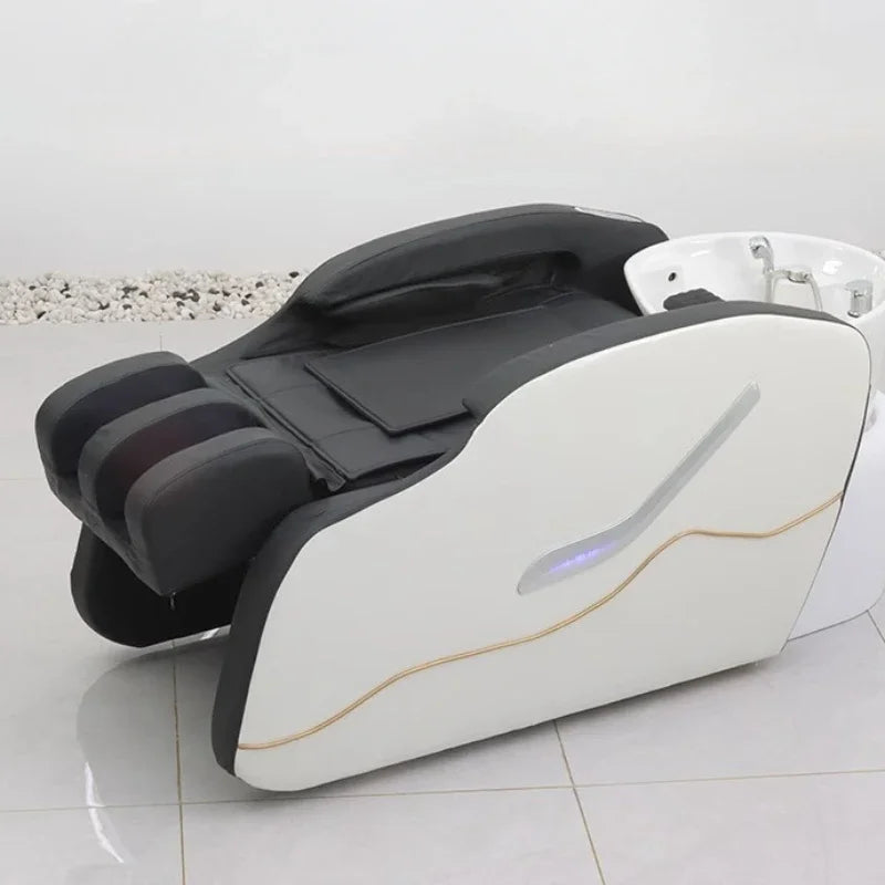 Kopfhautmassage-Shampoo-Bett Shampoo Waschen Friseurbecken Professionelle Ausrüstung Stuhl Chaise Friseursalon