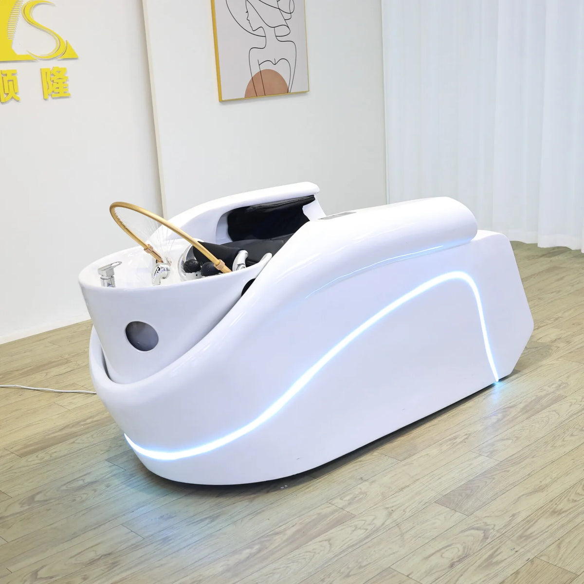 Head SPA Hydrotherapy Automatic Massage Shampoo Bed Hair Salon Furniture Massage Table Health store Equipment Factory Direct