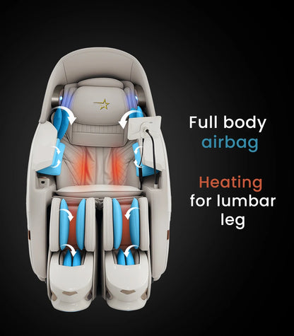 Body 5d Sound Wave Tech Massage Movement Voice Control Massage Chair 2026