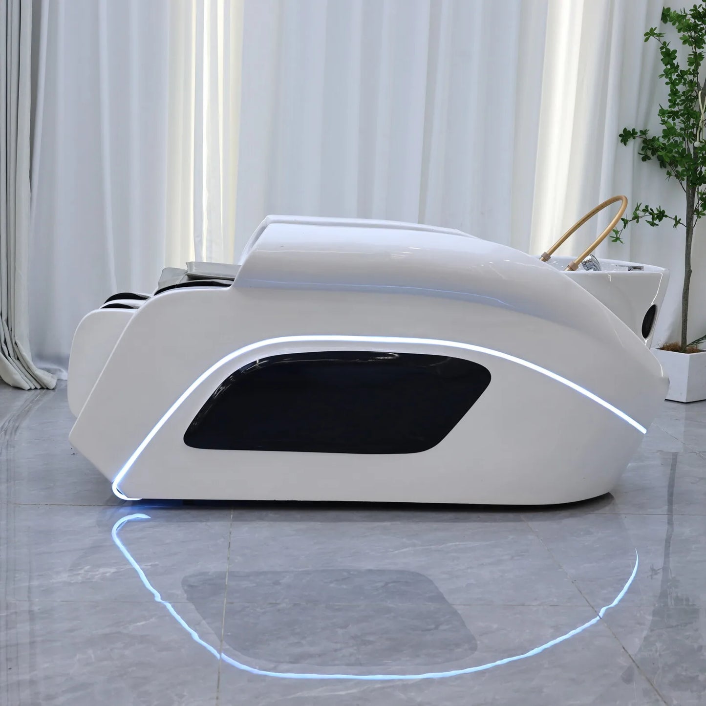Premium automatisches Massage-Haarwaschbett | Markensalon-Shop Massagetisch | Kommerzielle Saloneinrichtung