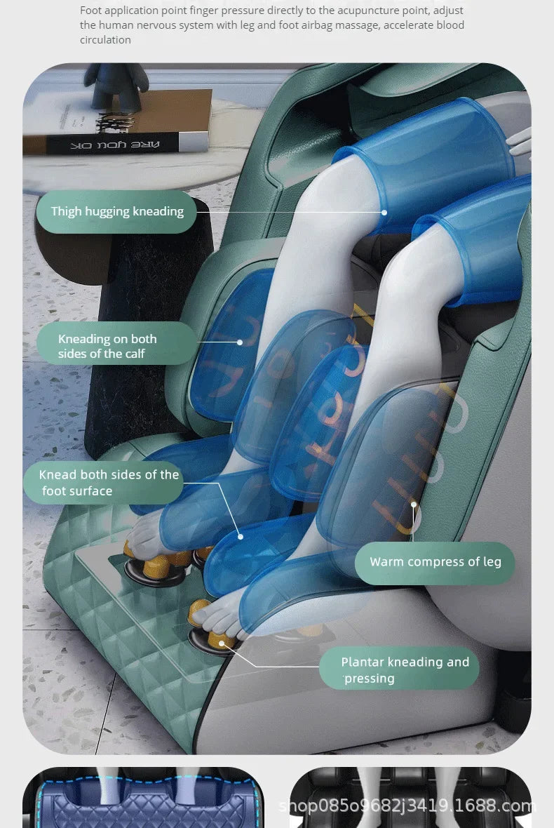 Smart Home Vollautomatischer Zero-Gravity-Massagesessel Multifunktions-Weltraumkapsel-Massagesofa Großhandel