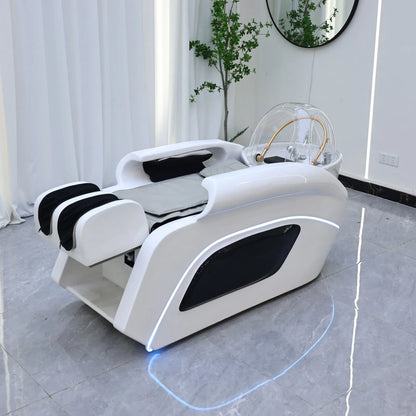 Premium automatisches Massage-Haarwaschbett | Markensalon-Shop Massagetisch | Kommerzielle Saloneinrichtung