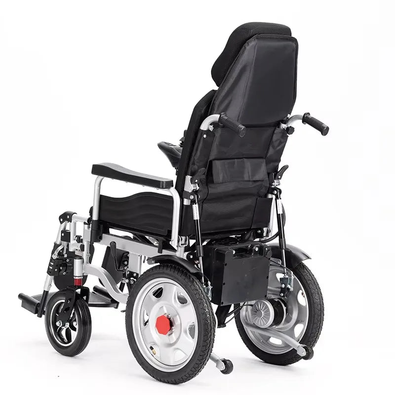 Electric wheelchair front drive automatic intelligent folding lightweight elderly disabled walking assistance Electric wheelchai