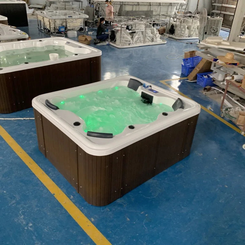 Acrylic spa bath villa swimming garden jacuzzi large pool