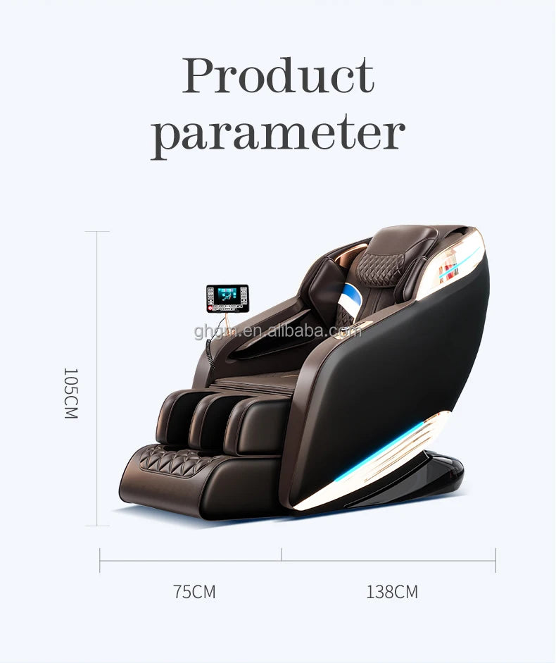 2024 Fabrikpreis Kompakter Computer-Massagestuhl mit Massage-Bedienfeldabdeckung
